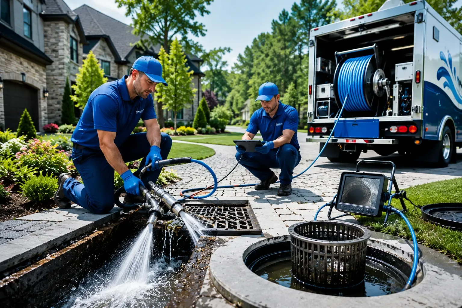 Local outdoor drain cleaning professionals in Strasburg, MO