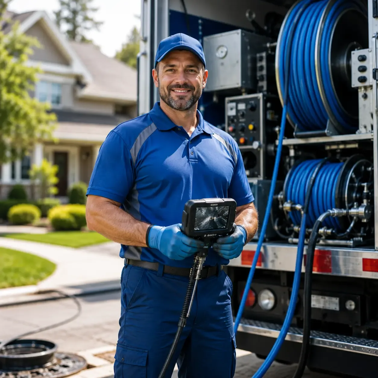 Local outdoor drain cleaning specialists in Strasburg, MO
